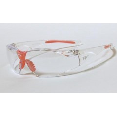 Anarchy Clear Frame, Pink Tips, Clear Lens